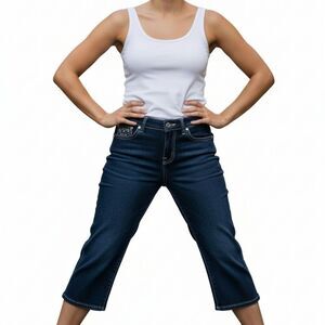 🌹Style & Company Rhinestone Premium Capris sz 10